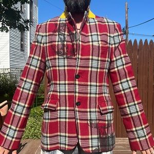 Ezra Fitch Plaid Blazer